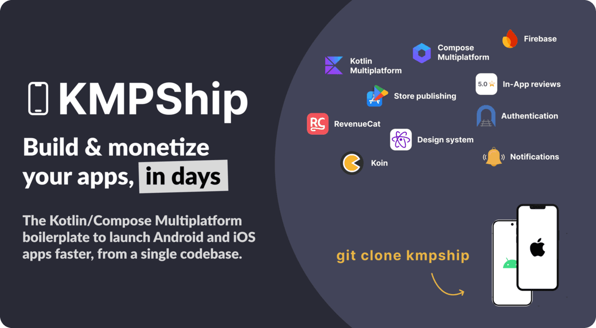 KMPShip tech stack